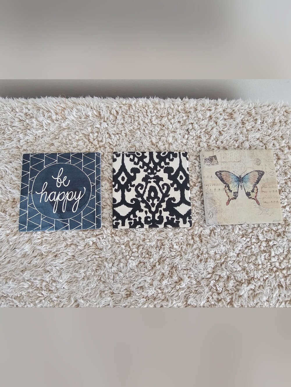 Set of 3 Square Coasters